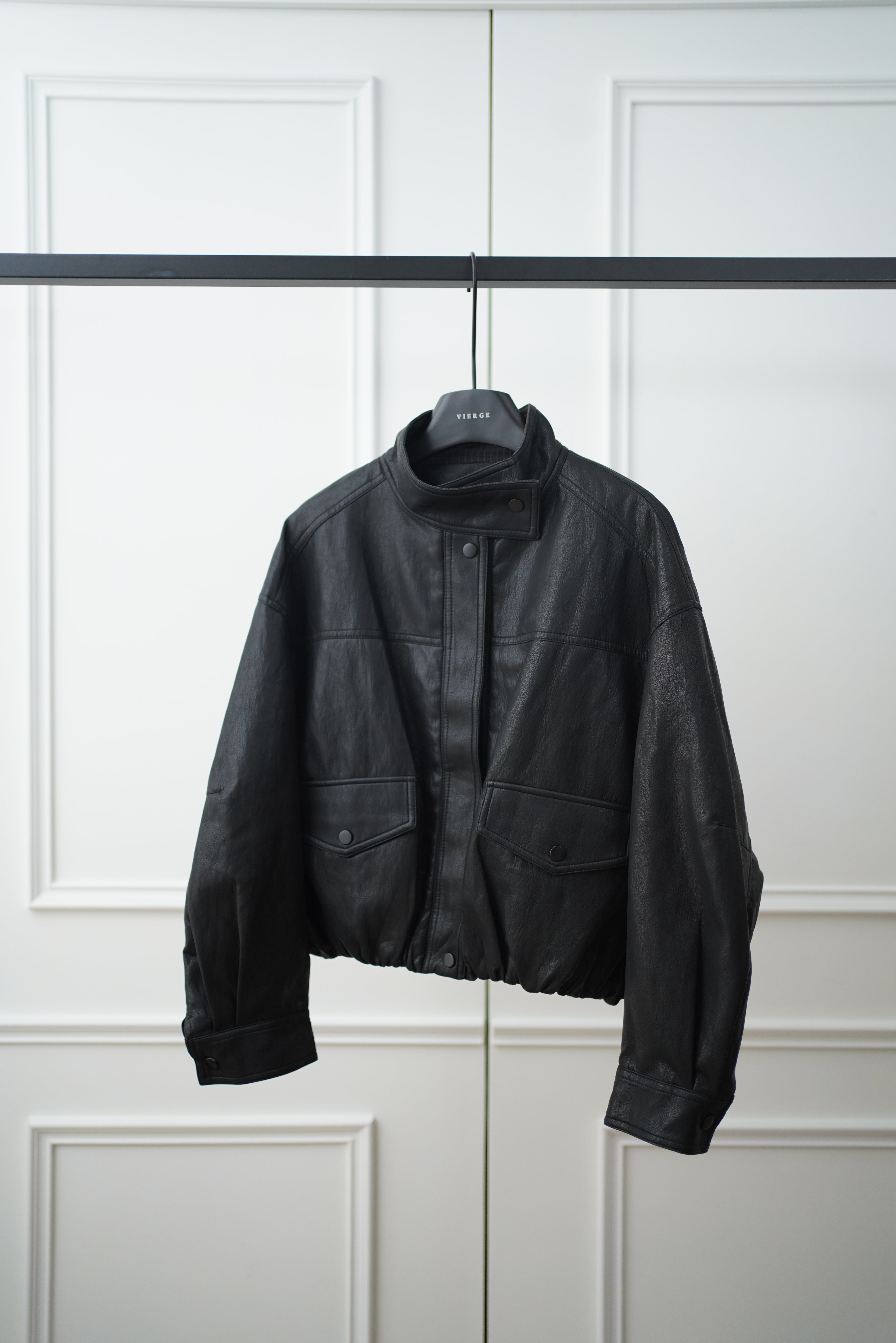 Meredith Faux Leather jacket