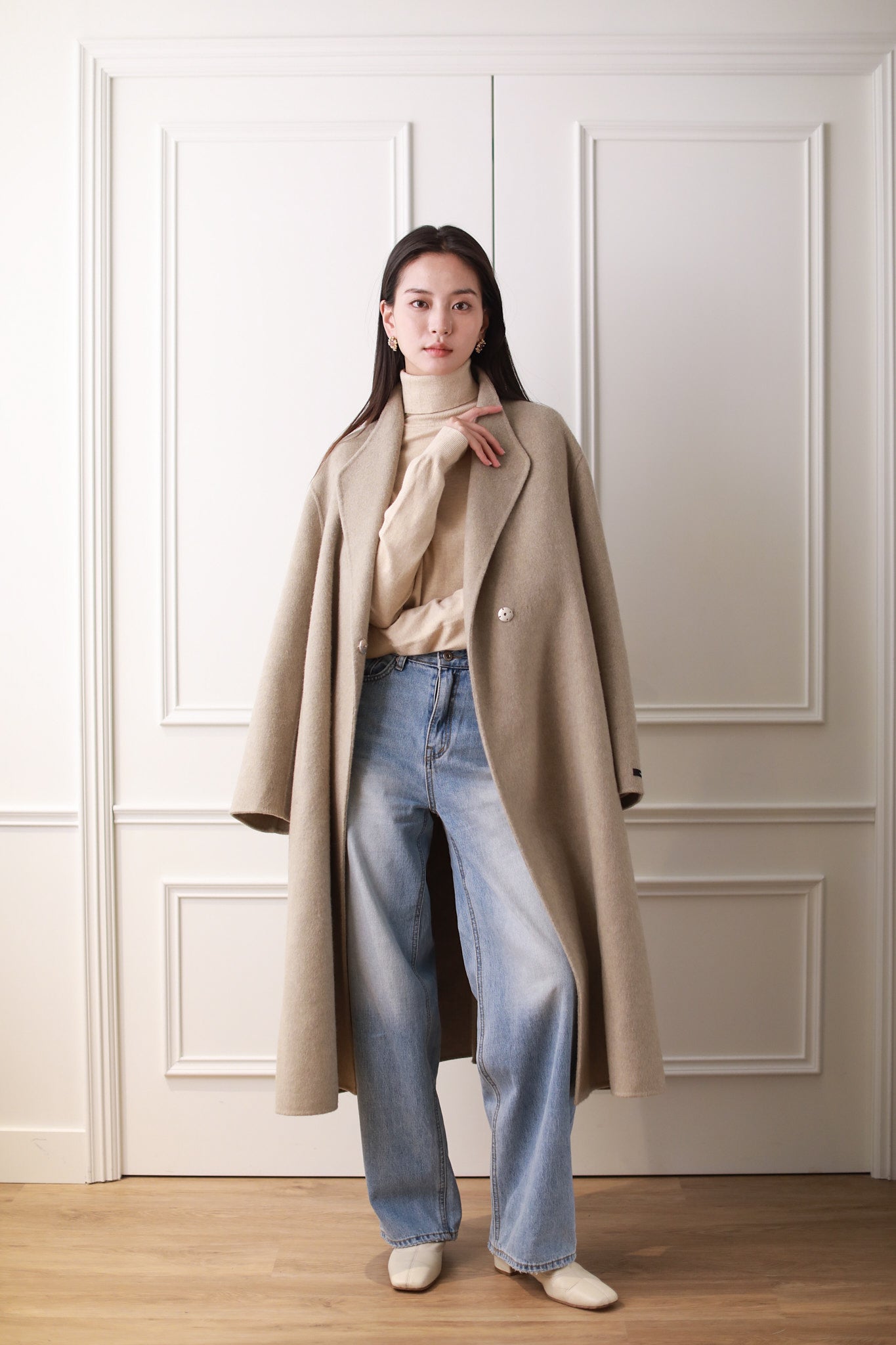 Amiel Coat - Beige