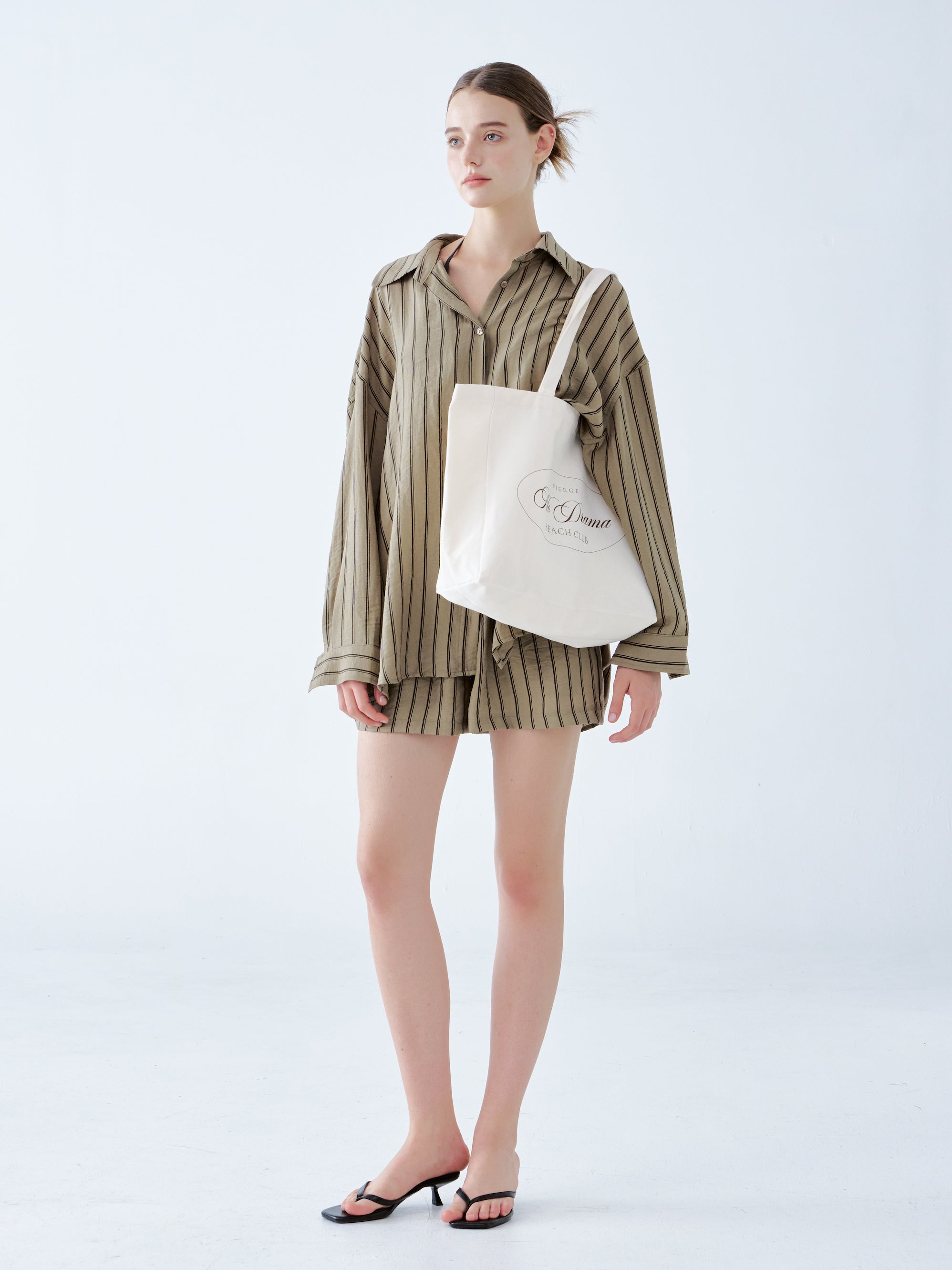 No Drama Tote Bag - Linen