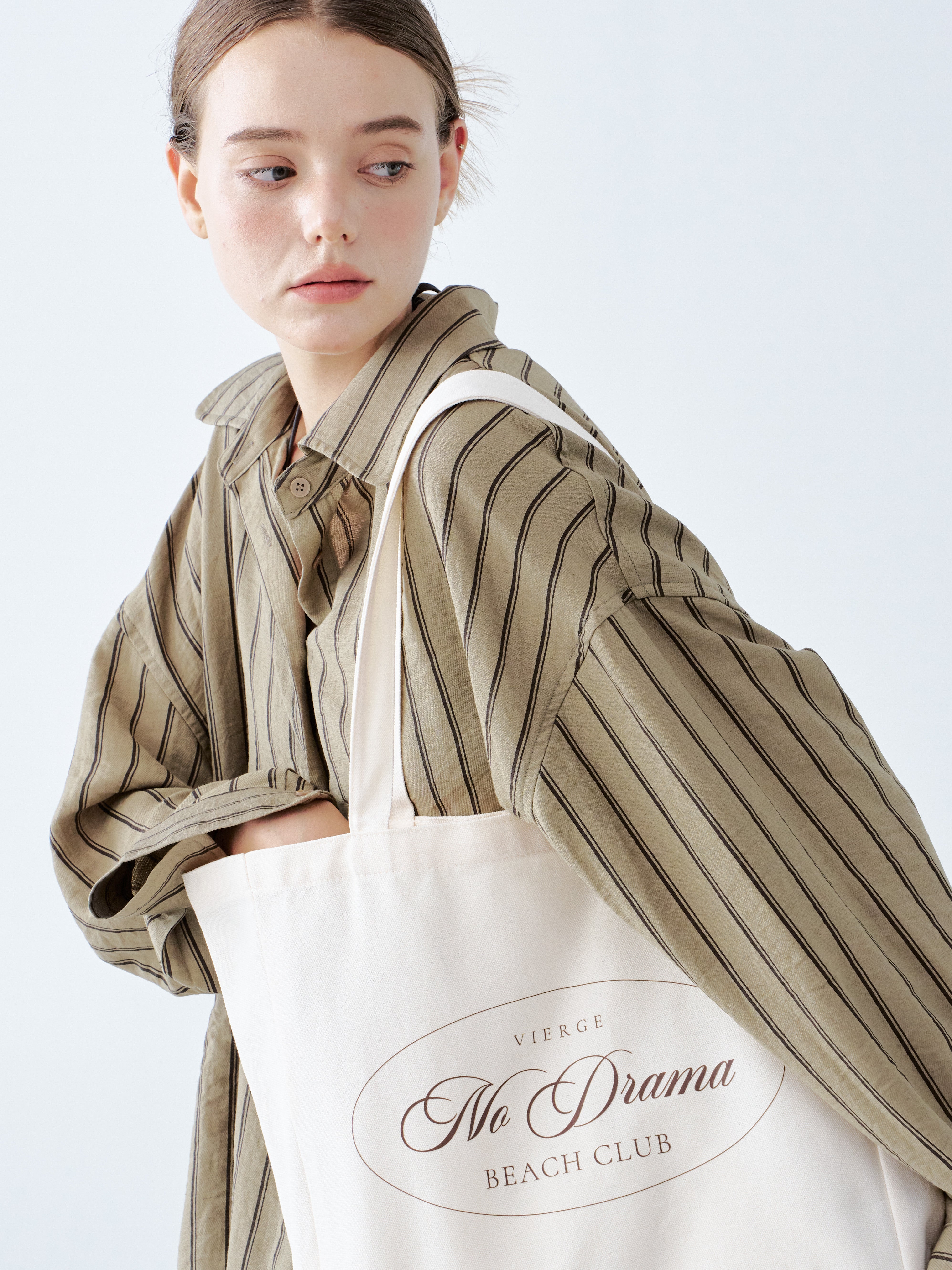 No Drama Tote Bag - Linen