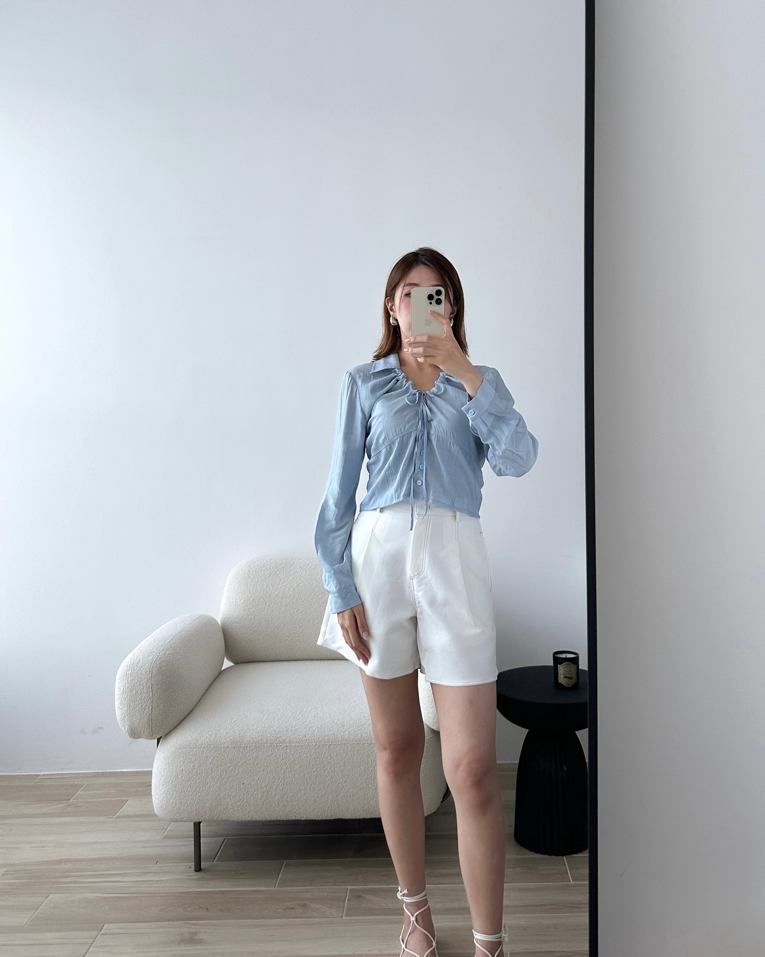 Fiona Shorts - White