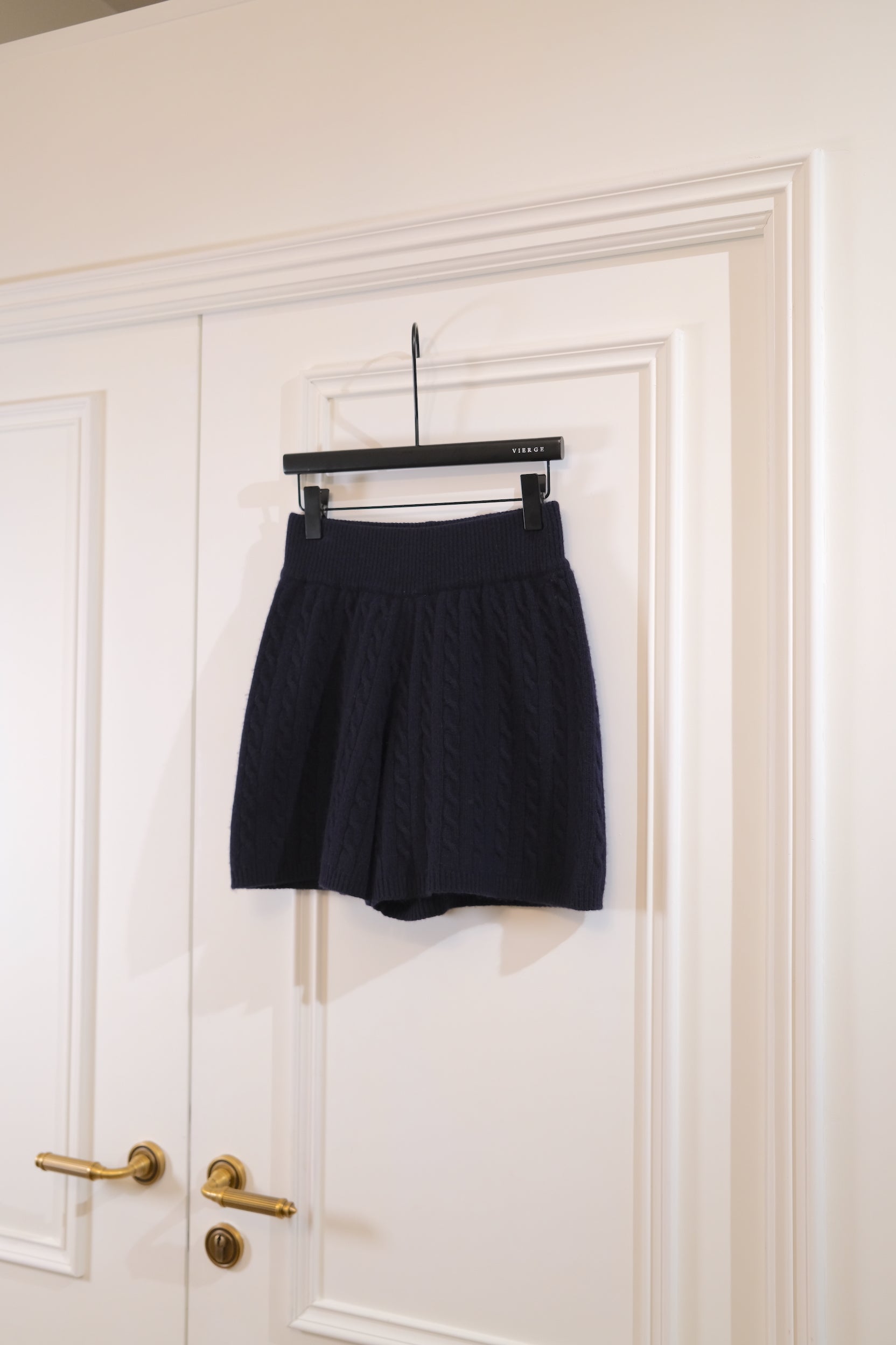 Sherona Knit Shorts - Navy Blue