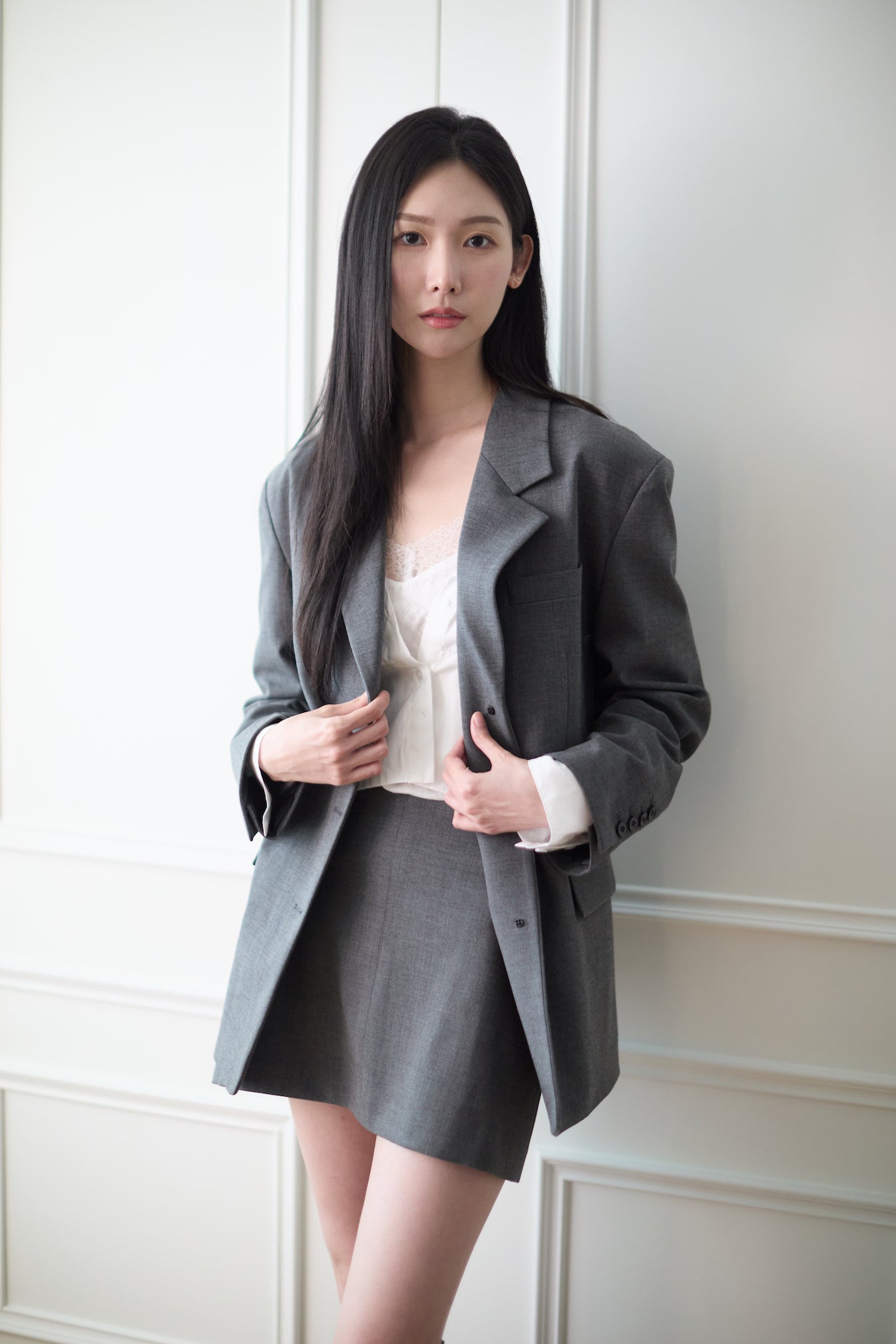 Kristine Blazer - Grey