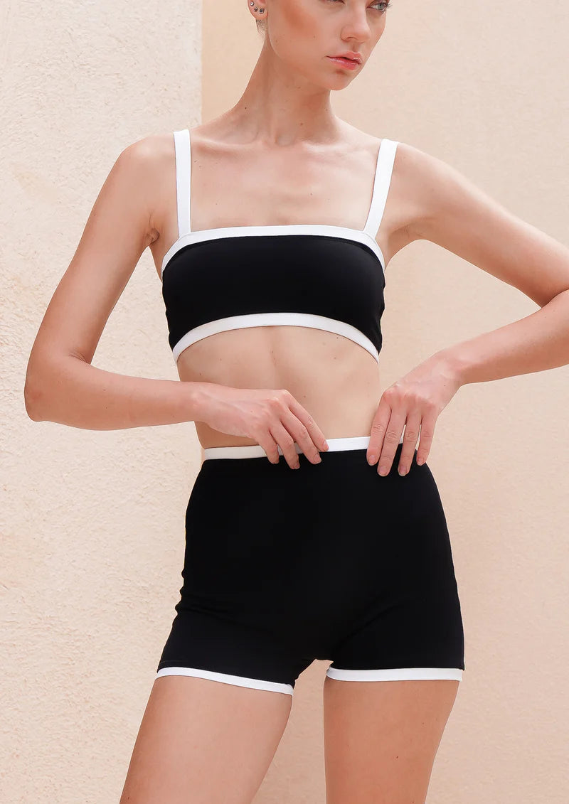 Two Tones Eos Shorts - Black