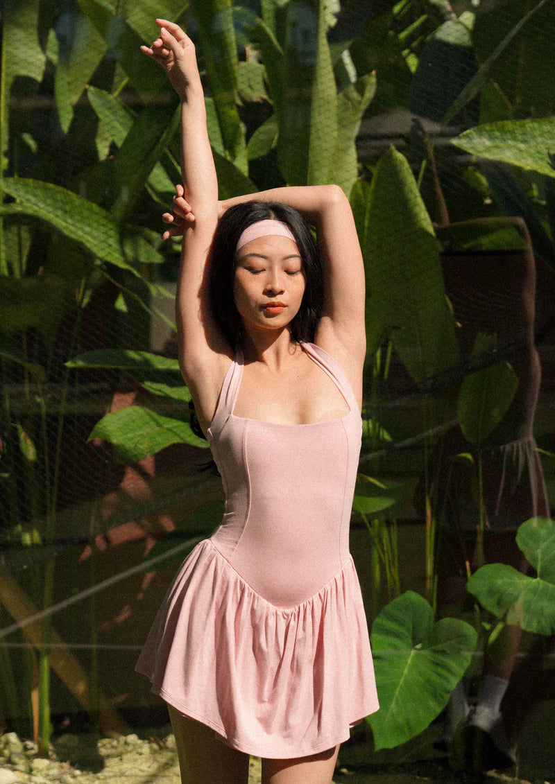 Sophia Sport Shift Dress - Blush