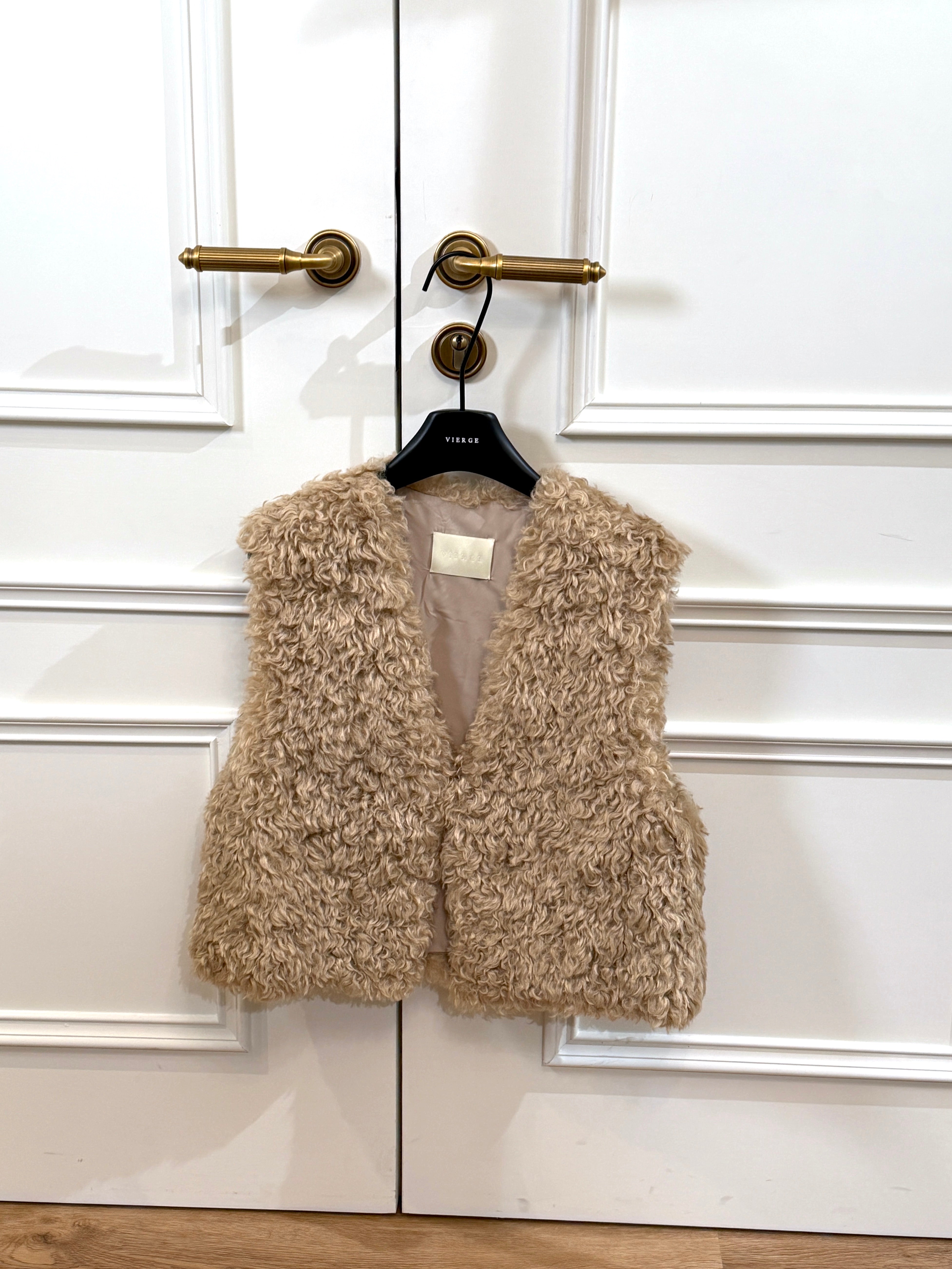 Dear Faux Shearling Vest