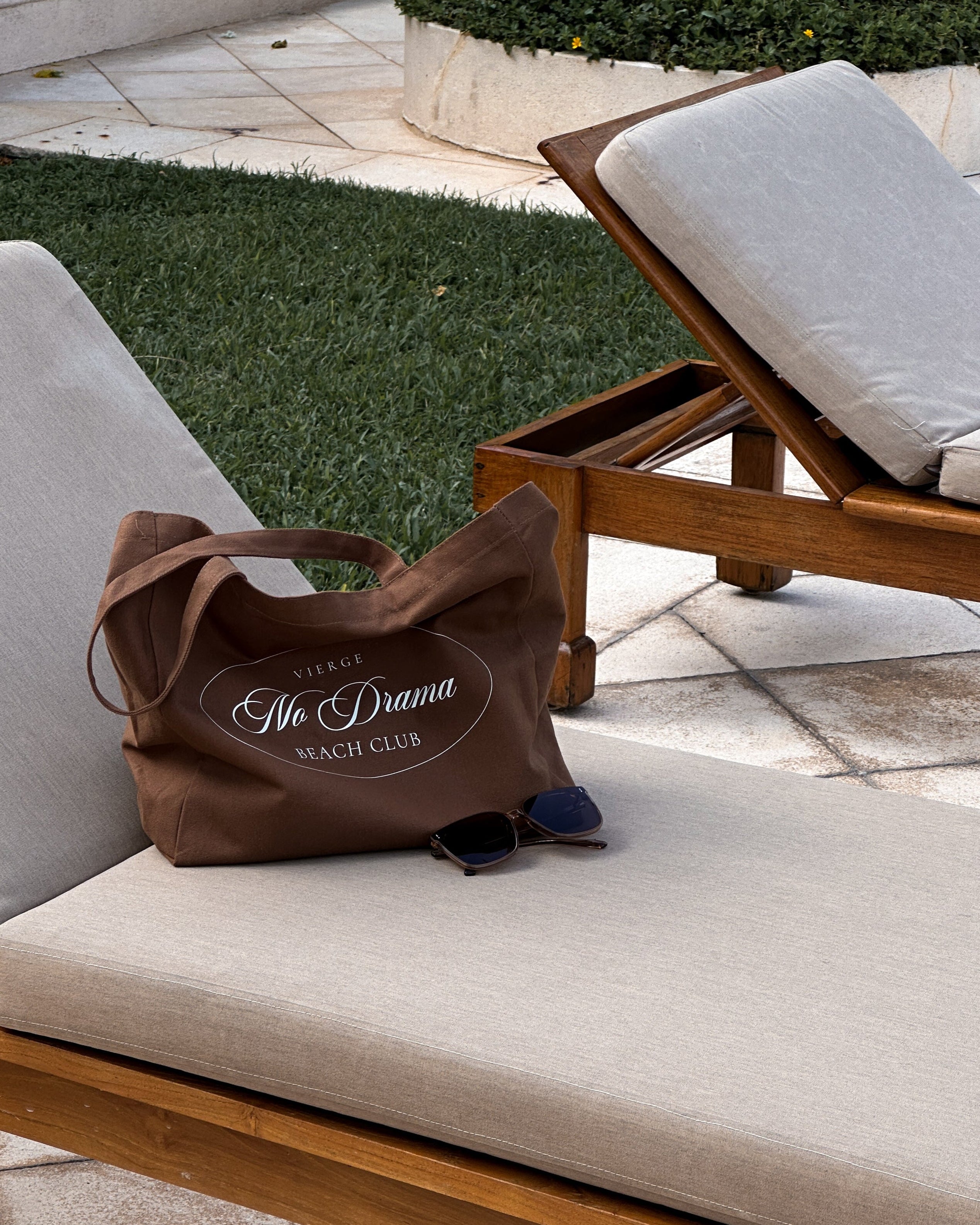 No Drama Tote Bag - Chocolate