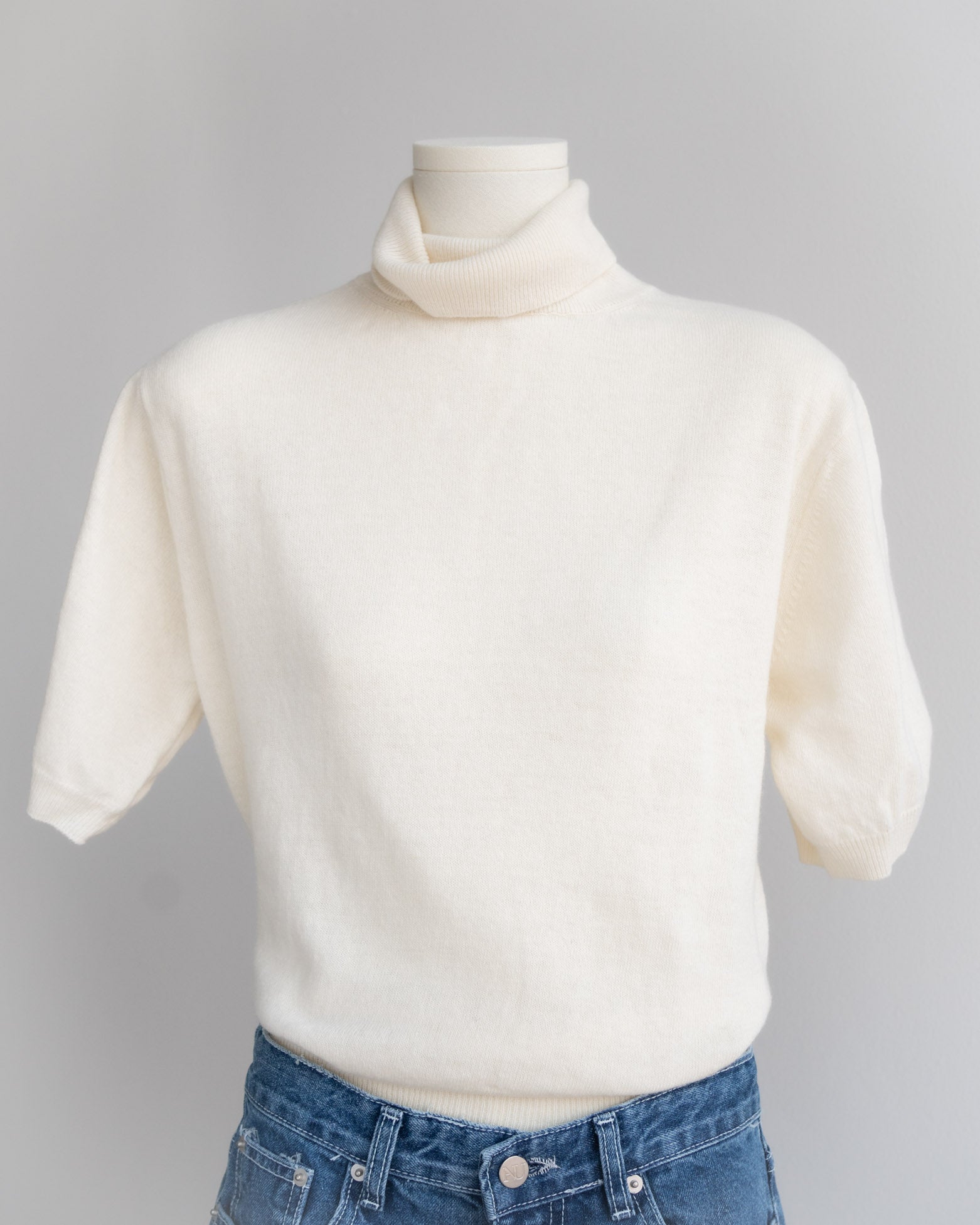 Aurora Knit Top - Cream