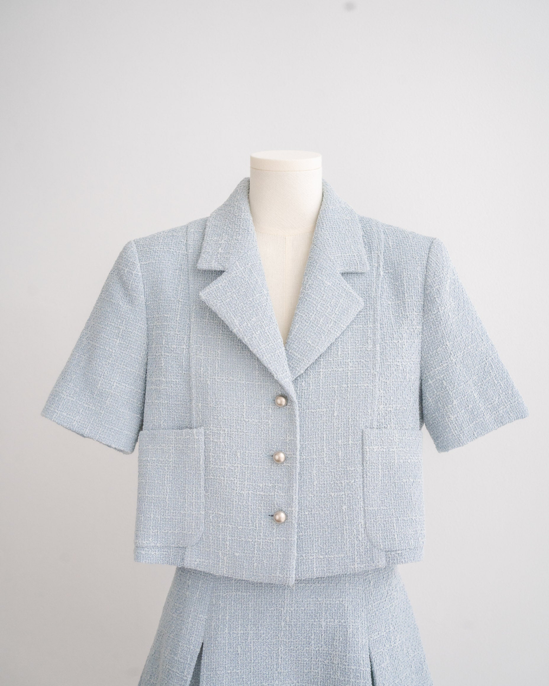 Fleurine Jacket - Sky Blue