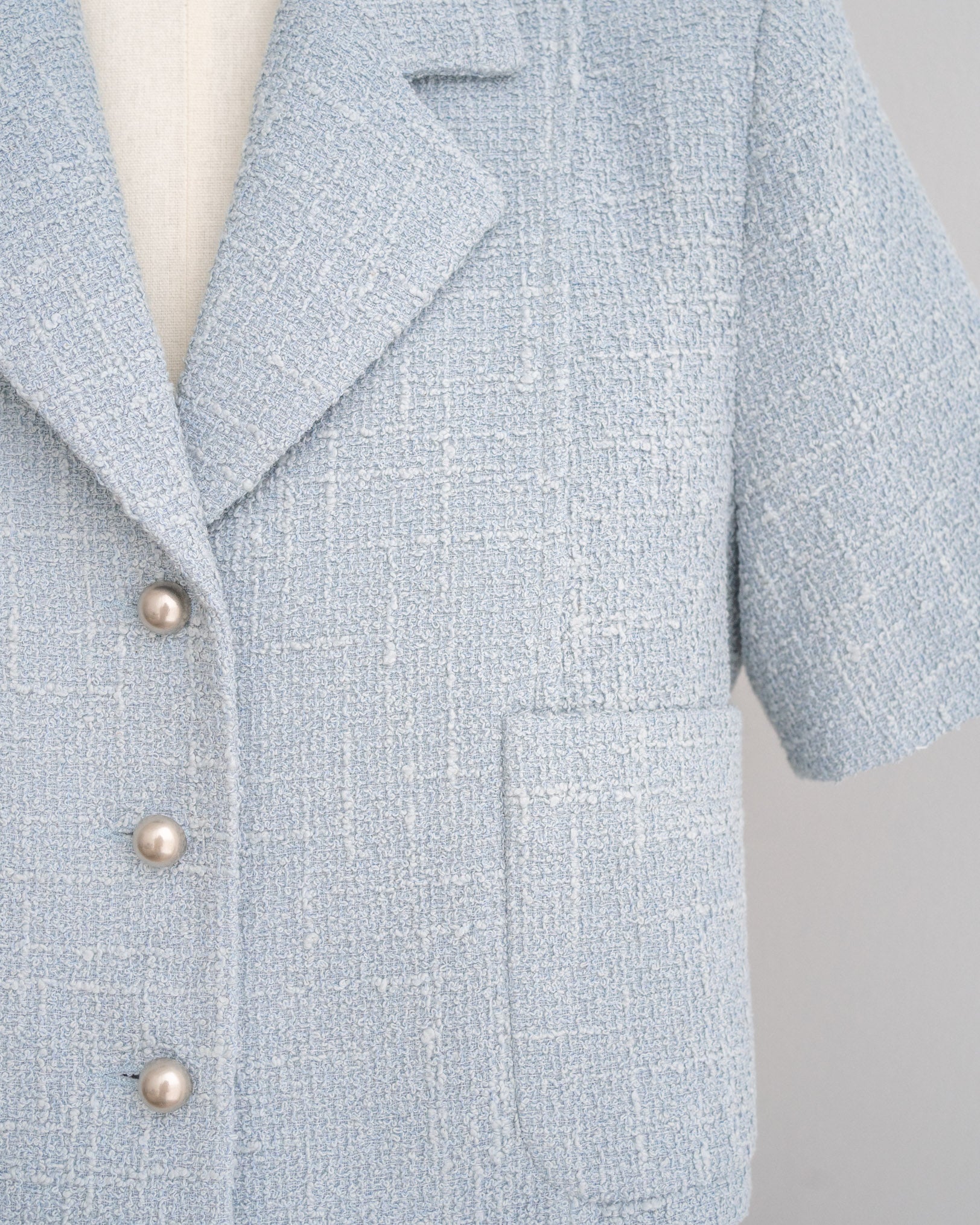 Fleurine Jacket - Sky Blue