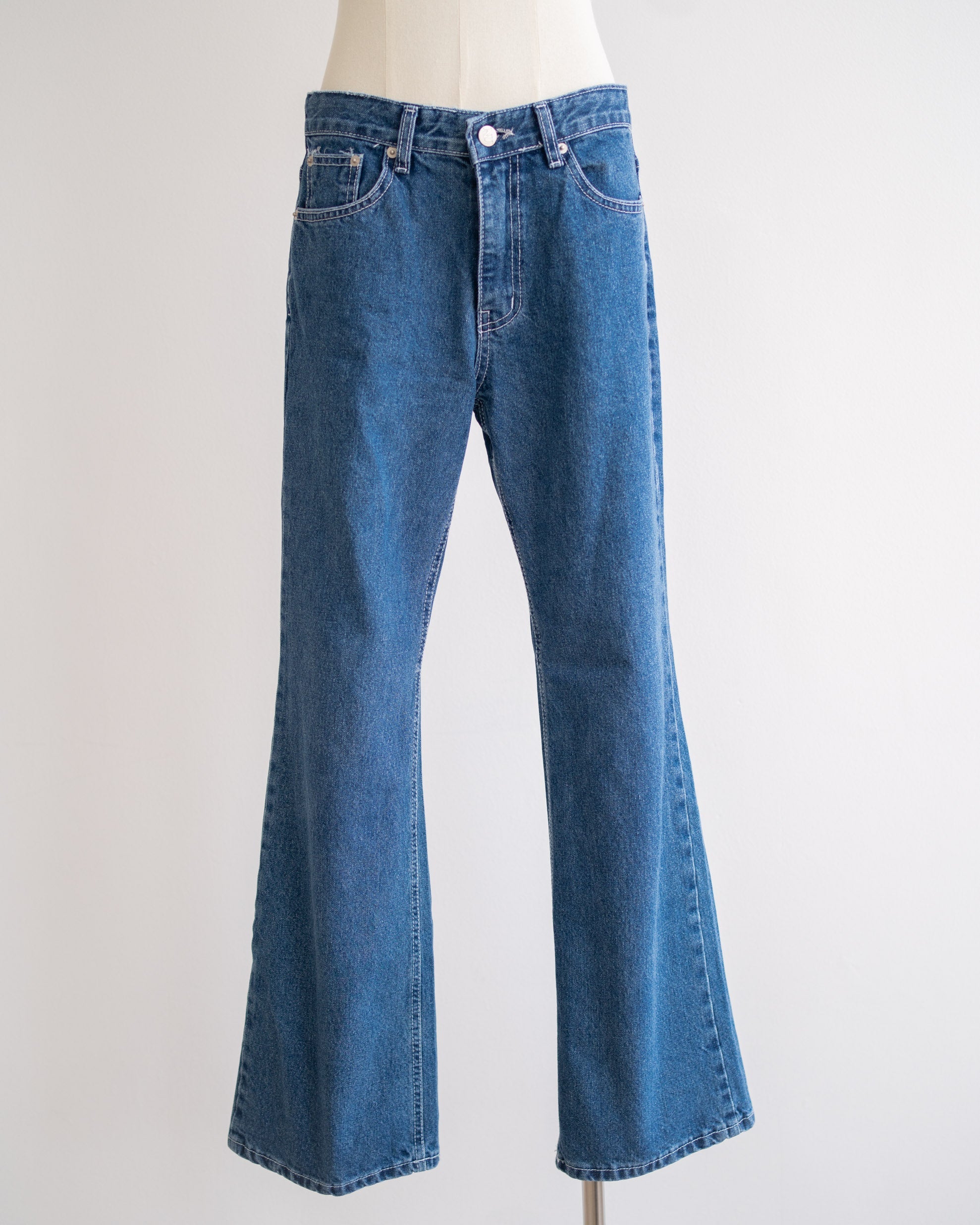 Jean Bootcut Jeans - Med Denim