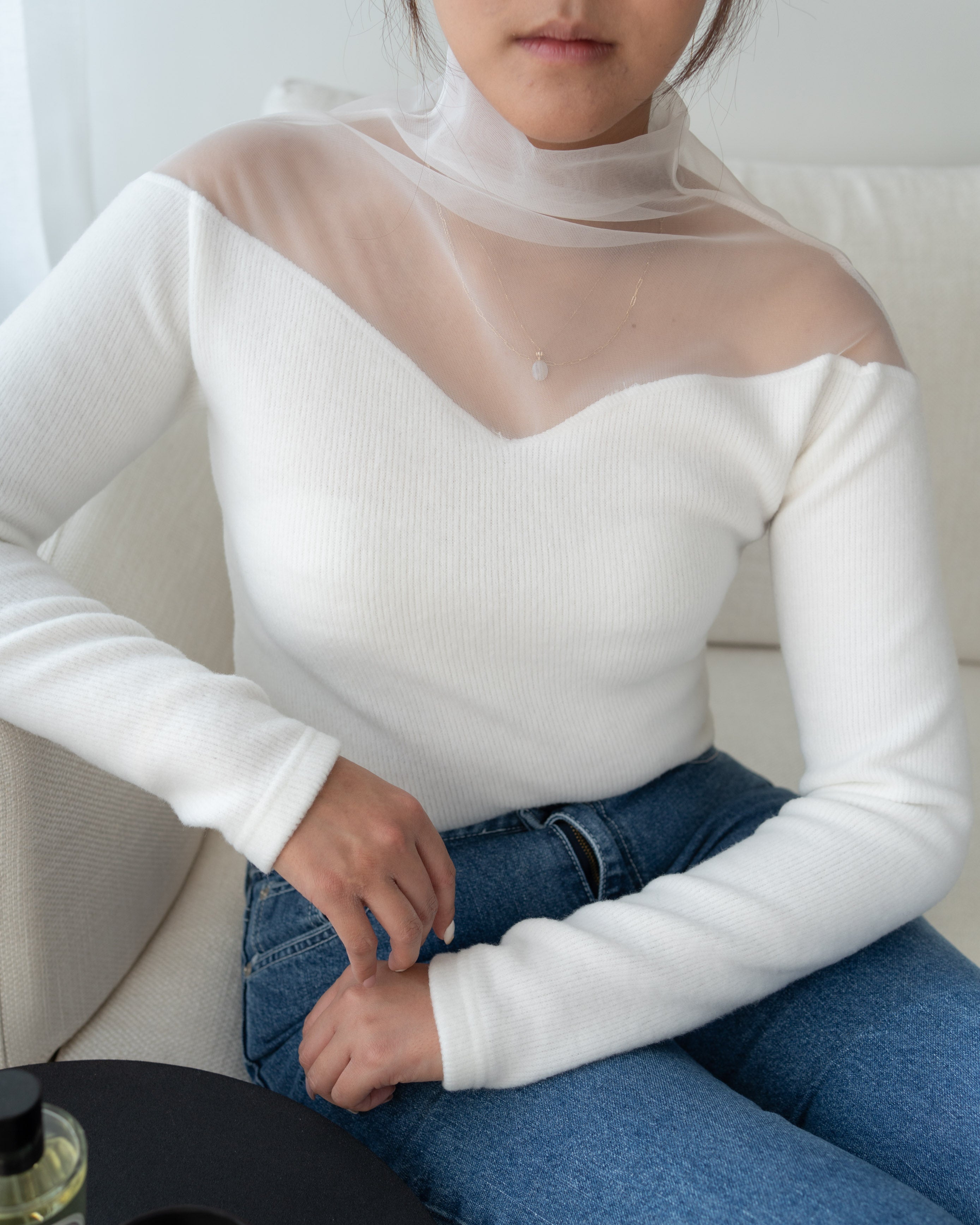 Evelyn Top - White